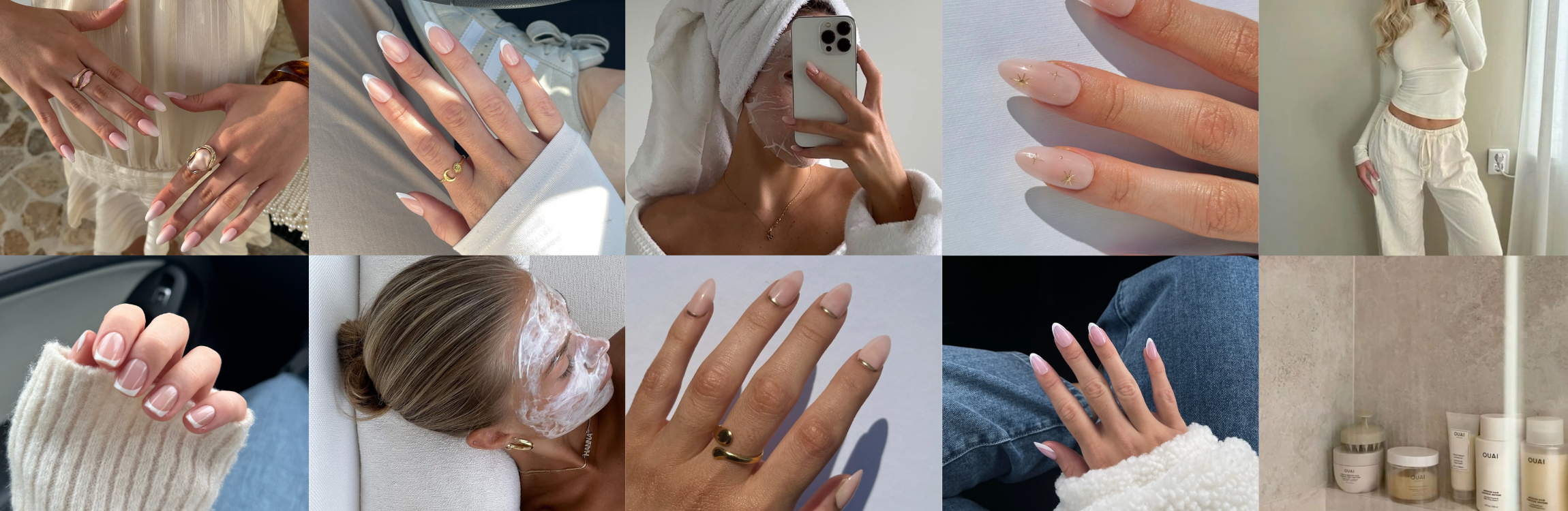 Clean Girl Nail Edit