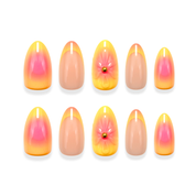 Tequila Sunrise - Press On Nails
