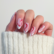 Pretty In Ribbon - Press On Nails