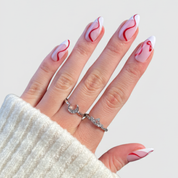 Pretty In Ribbon - Press On Nails