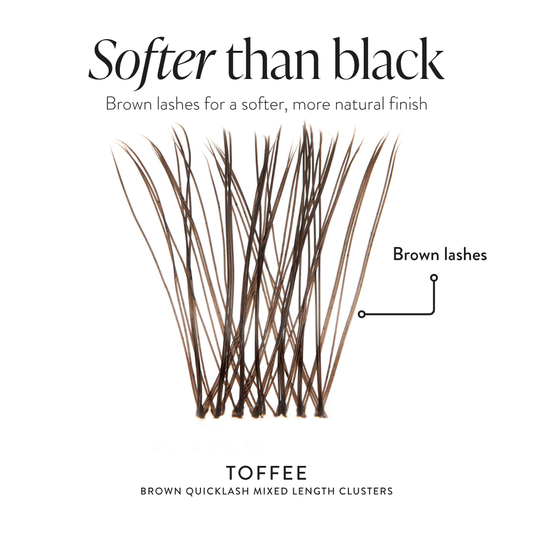 Brown Mixed Length Clusters - Toffee