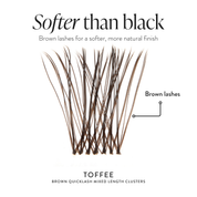 Brown Mixed Length Clusters - Toffee