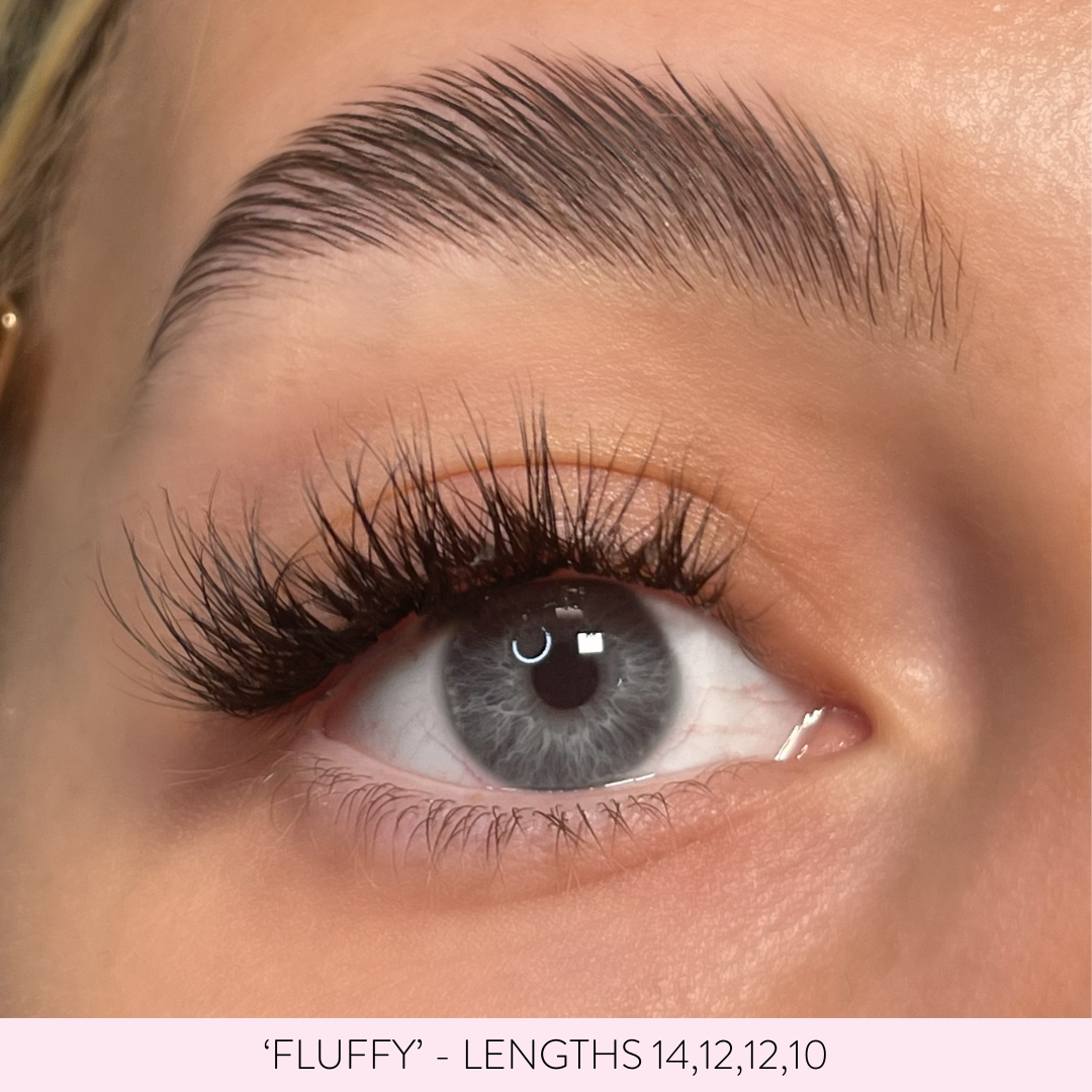 Fluffy eyelashes discount
