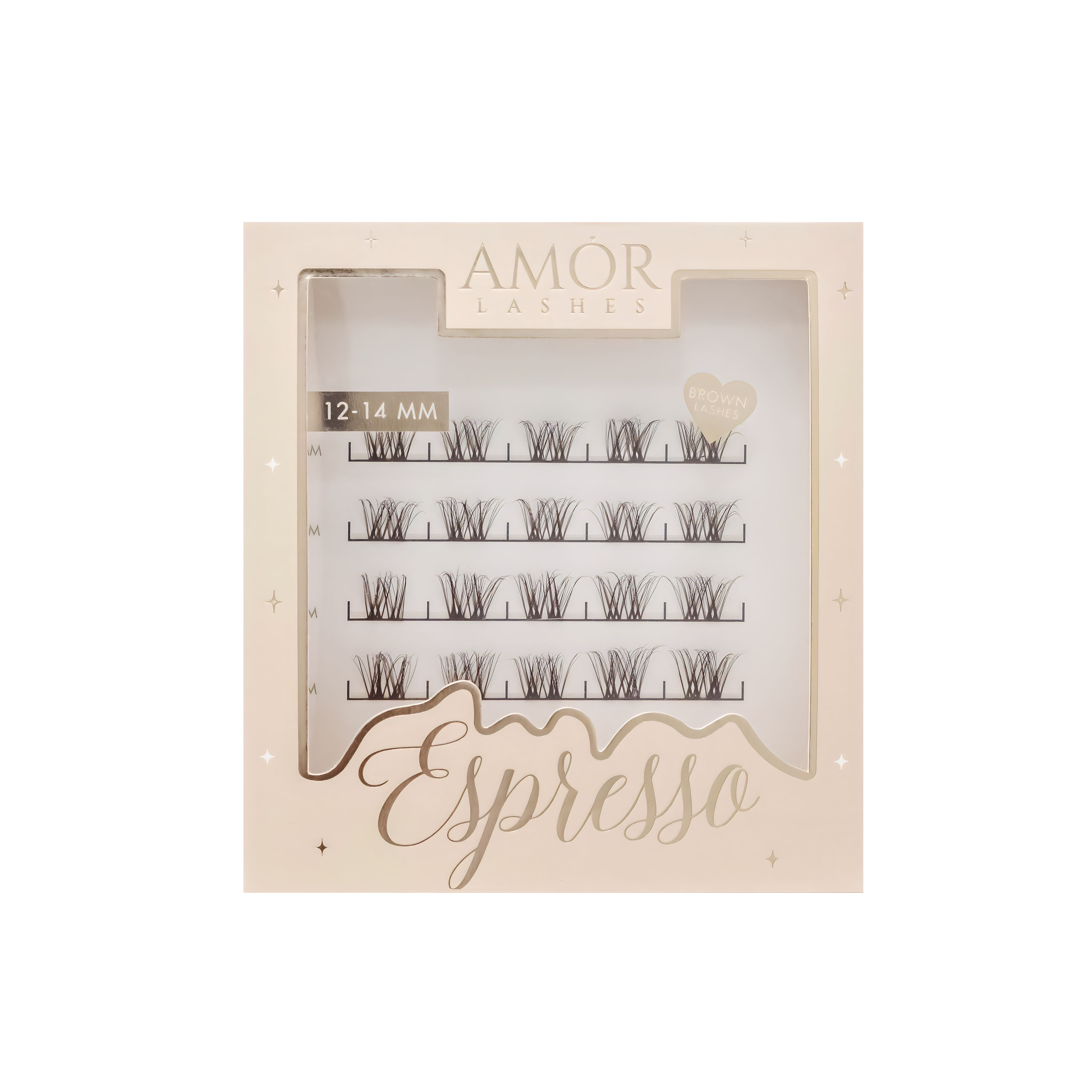Espresso - Black/Brown D Curl Clusters