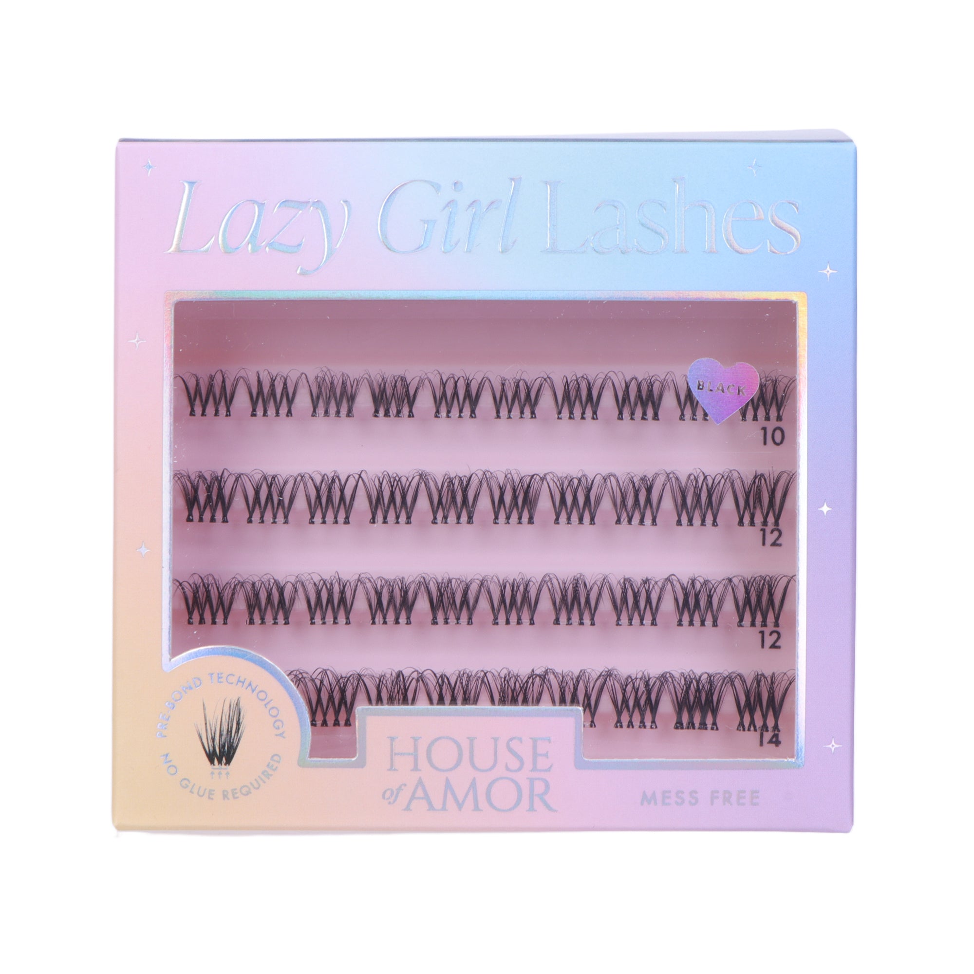 NEW Lazy Girl Christmas Bundle - 4 Exclusive Pre-Glued Lashes