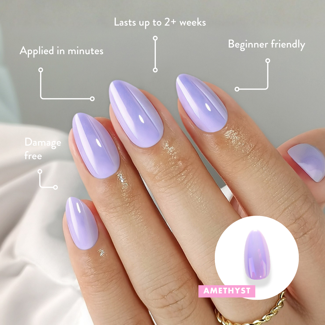 Amethyst - Press On Nails