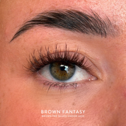 Brown Fantasy - Lazy Girl Pre-Glued Under Lash