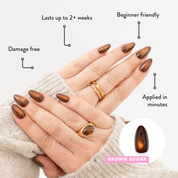 Brown Sugar - Press On Nails