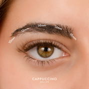 Cappuccino - Light Brown D Curl Clusters