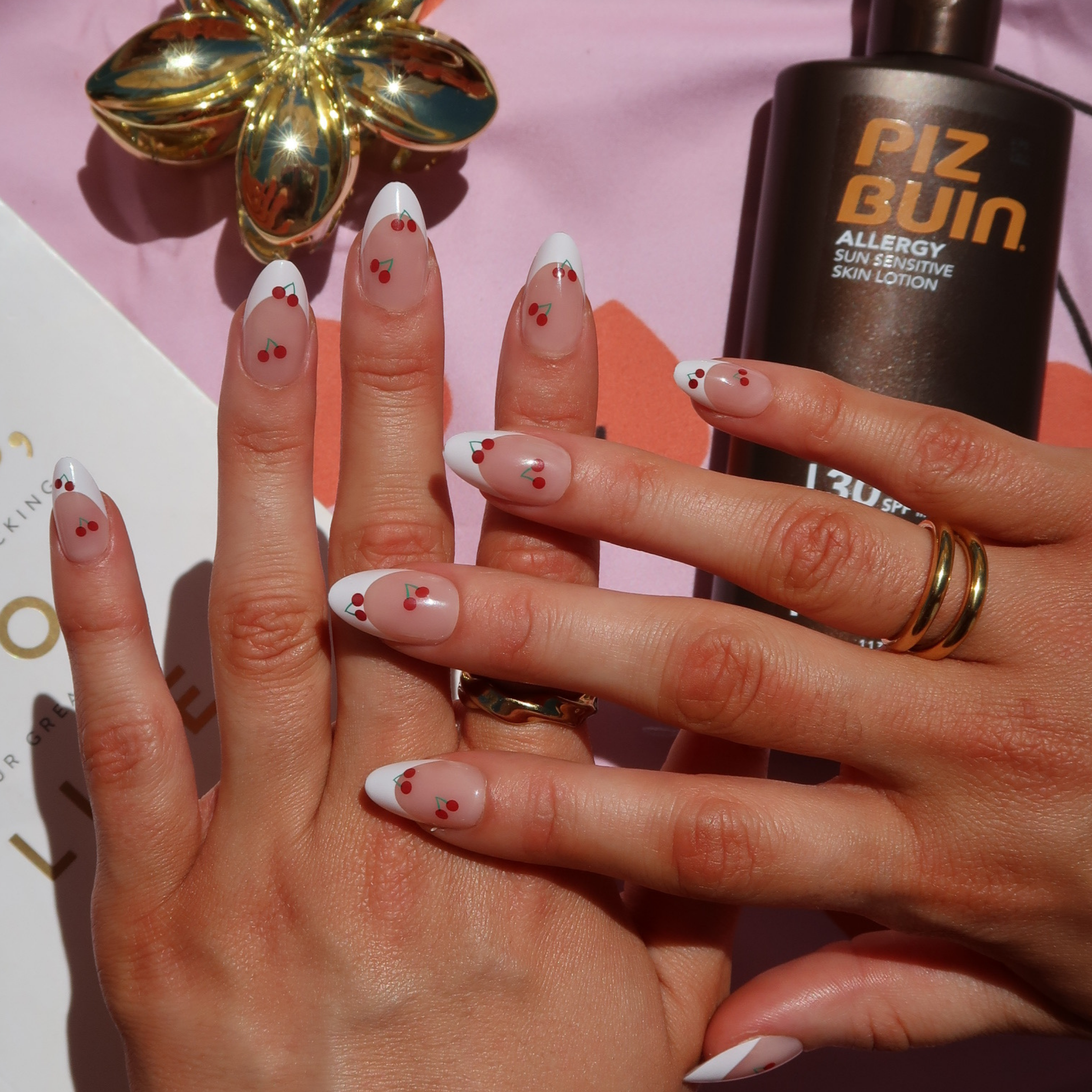 Cherry Bomb - Press On Nails