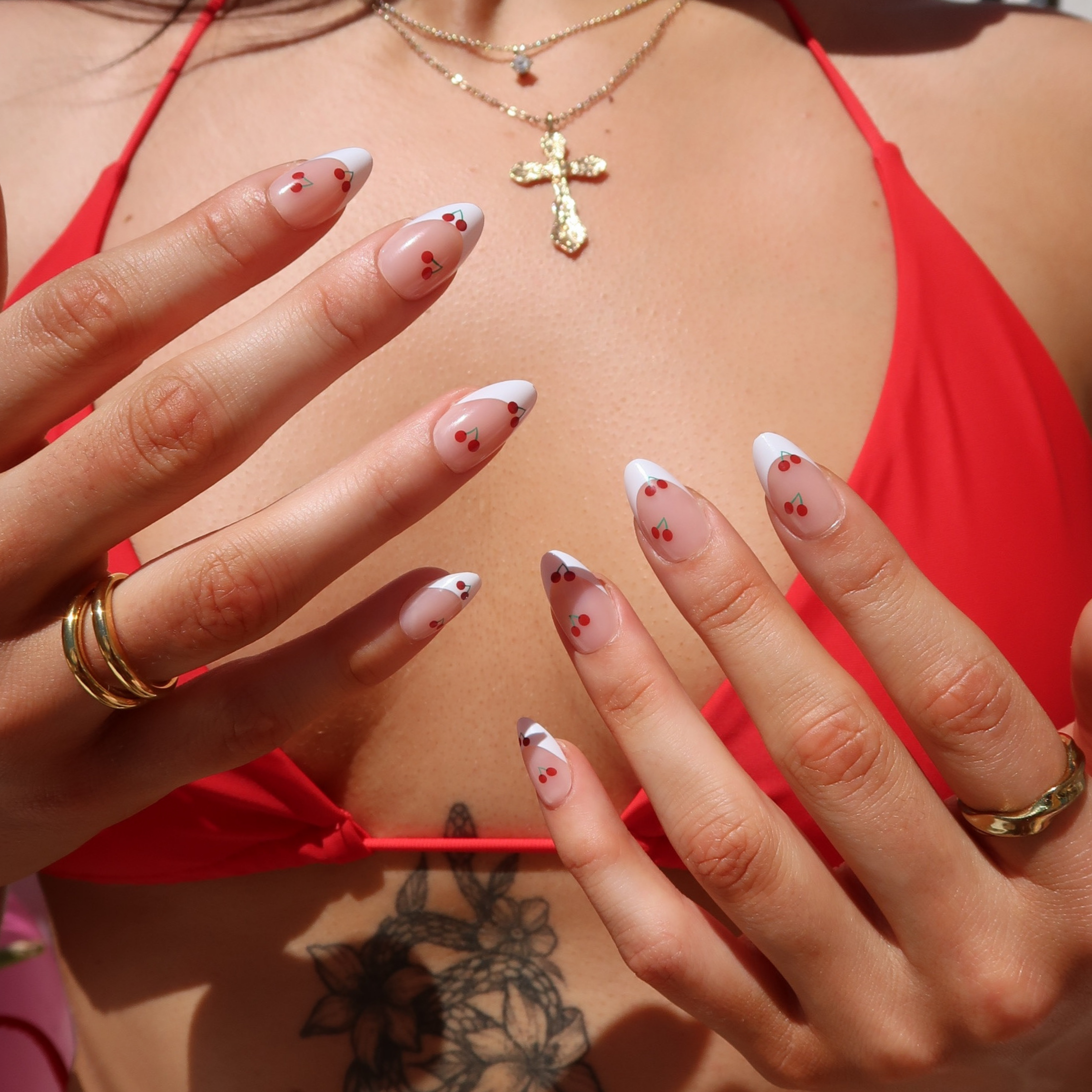 Cherry Bomb - Press On Nails