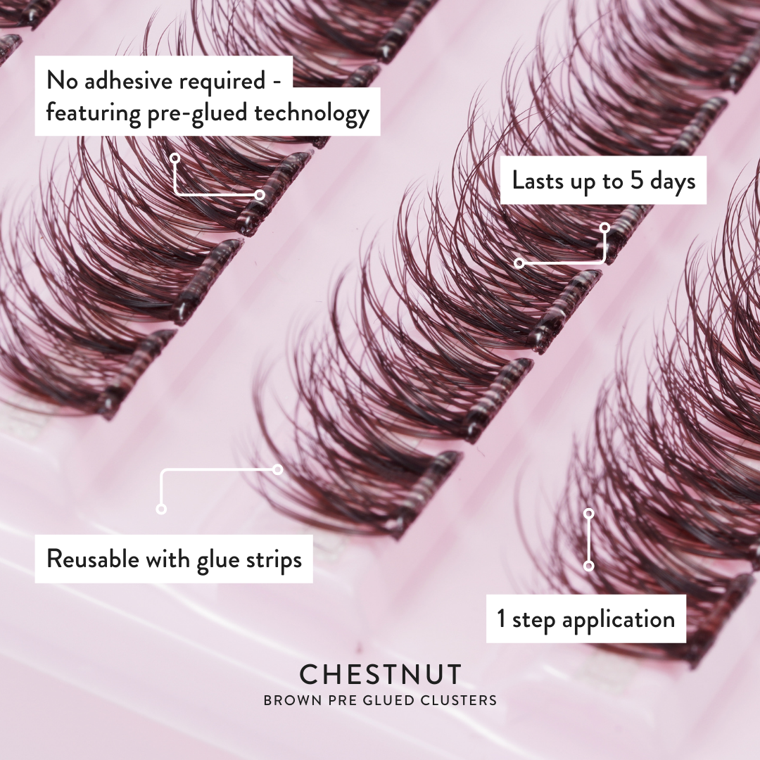 Chestnut - Lazy Girl Pre-Glued Lashes