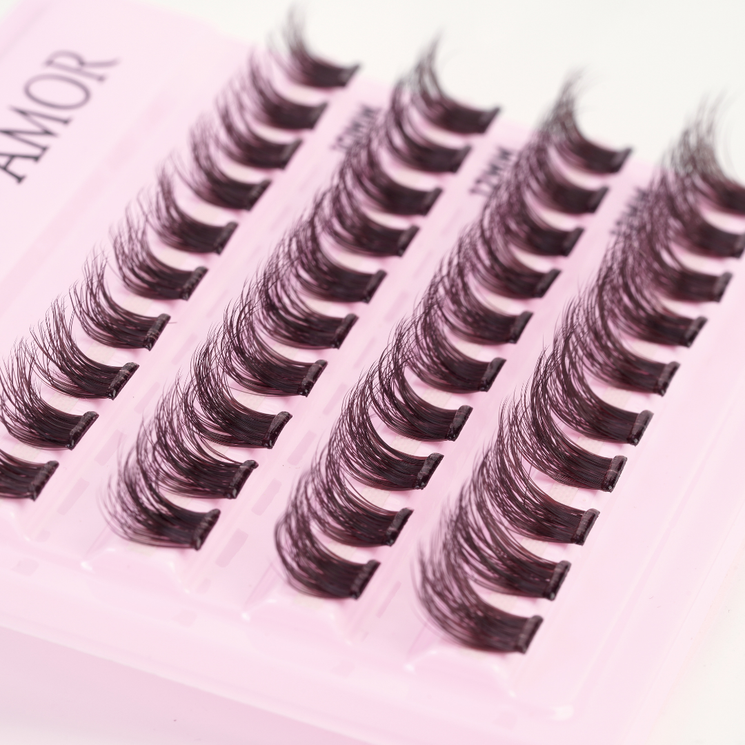 IMPERFECT Lazy Girl Pre-Glued Brown Lashes