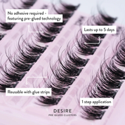 Desire - Lazy Girl Pre-Glued Lashes