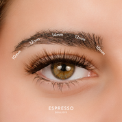 Espresso - Black/Brown D Curl Clusters
