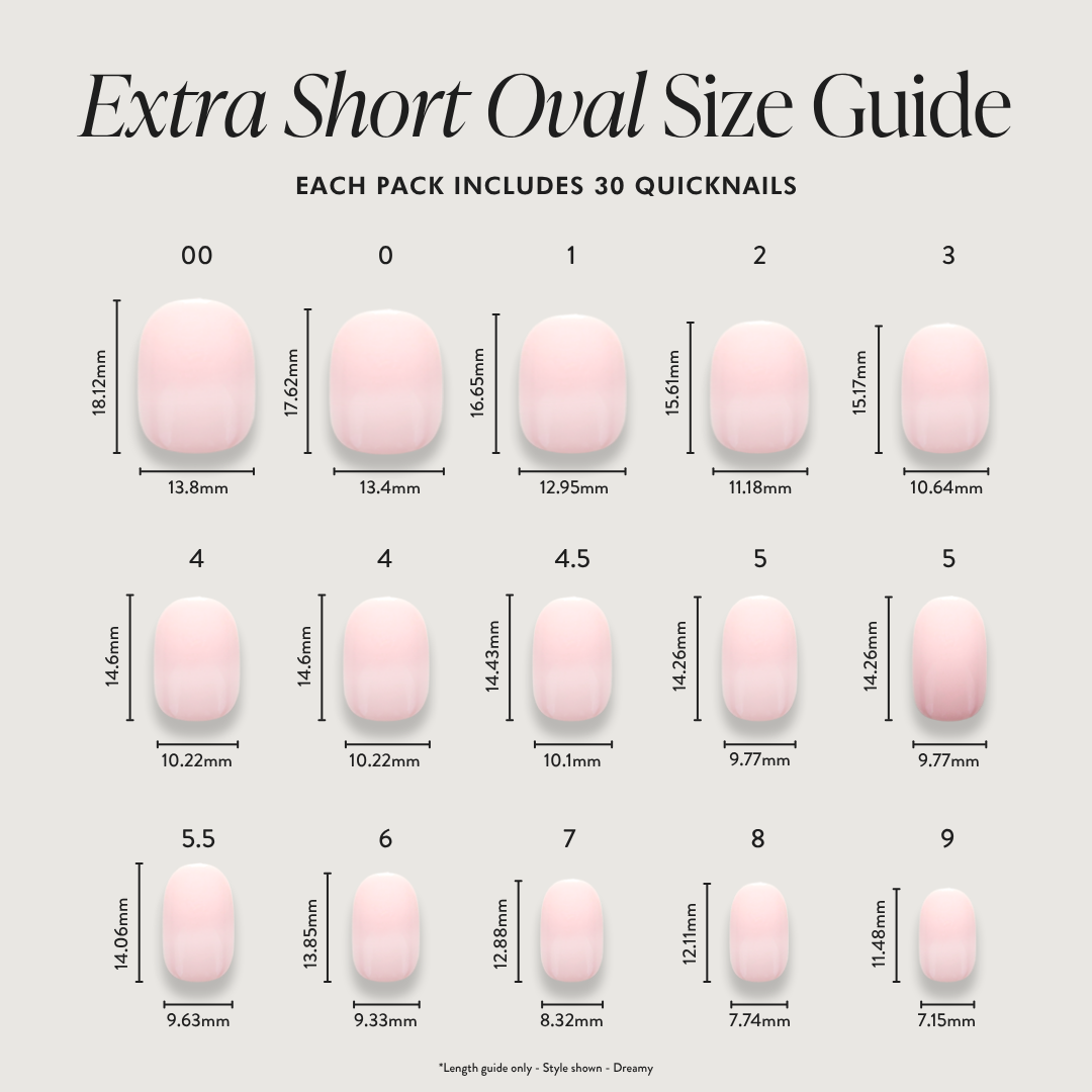 Dreamy 'Shortie Collection' - Press On Nails