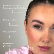 Lazy Girl Pre-Glued Under Lash - Flustered