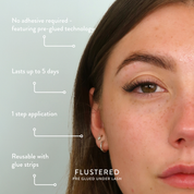 Lazy Girl Pre-Glued Under Lash - Flustered