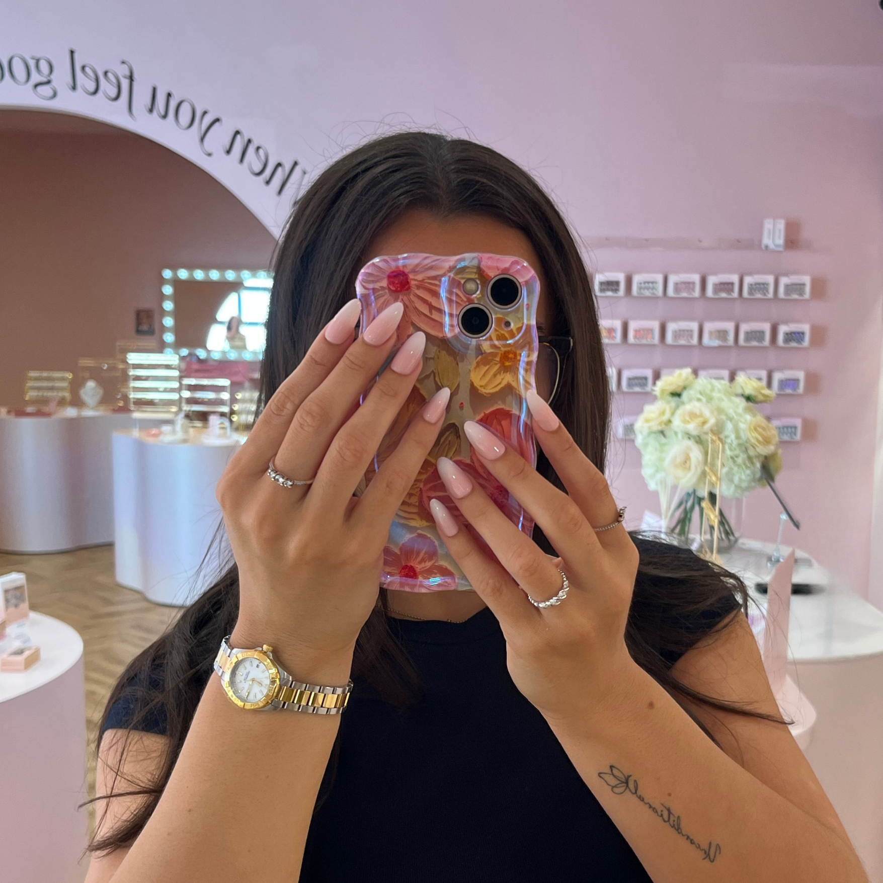 French Ombré - Press On Nails