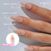 Golden Hour - Press On Nails