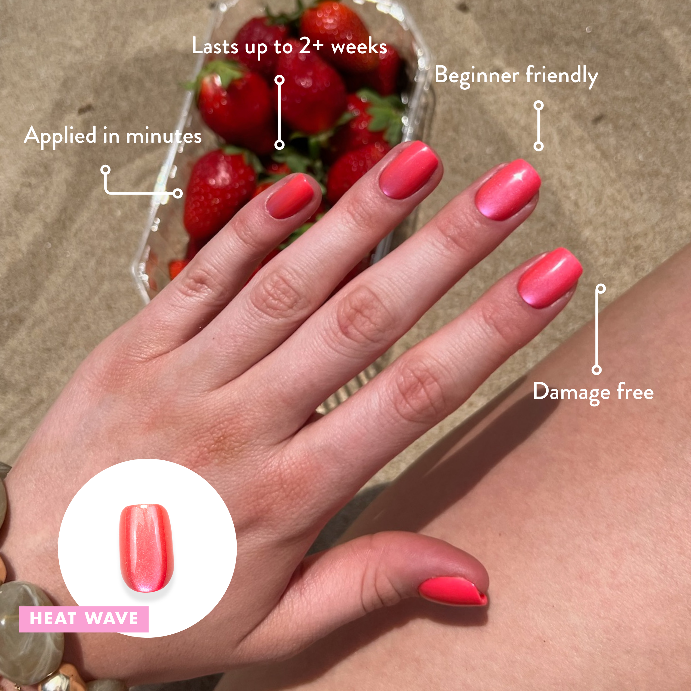 Heatwave - Press On Nails