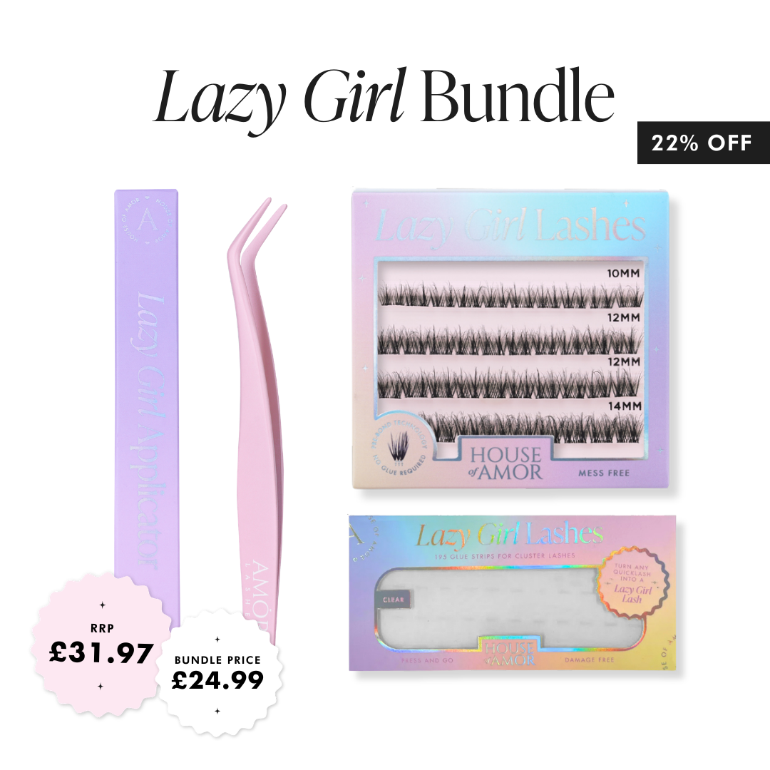 The Lazy Girl Pre Glued Lash Starter Bundle
