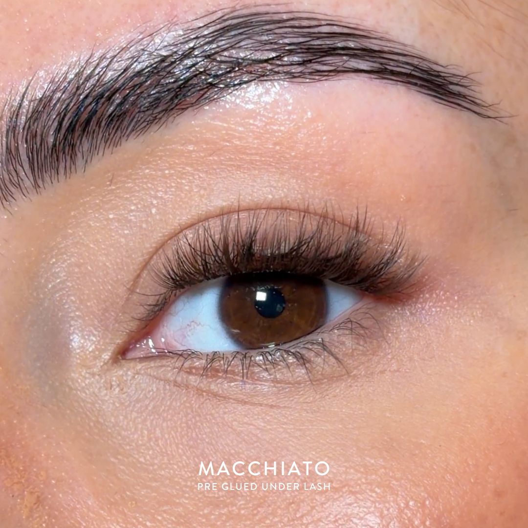 Lazy Girl Pre-Glued Under Lash - Macchiato (Brown)