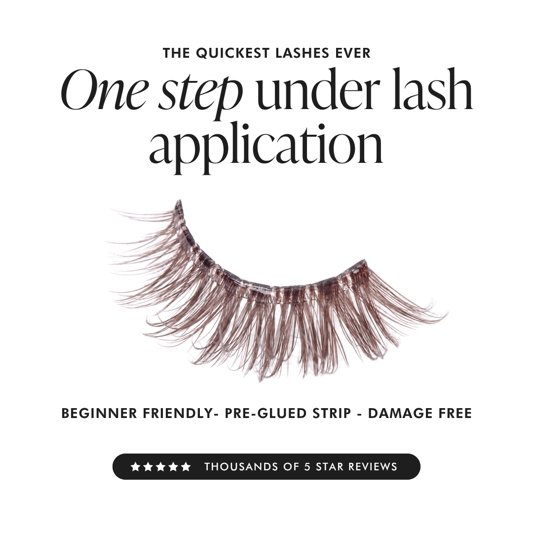 Lazy Girl Pre-Glued Under Lash - Macchiato (Brown)
