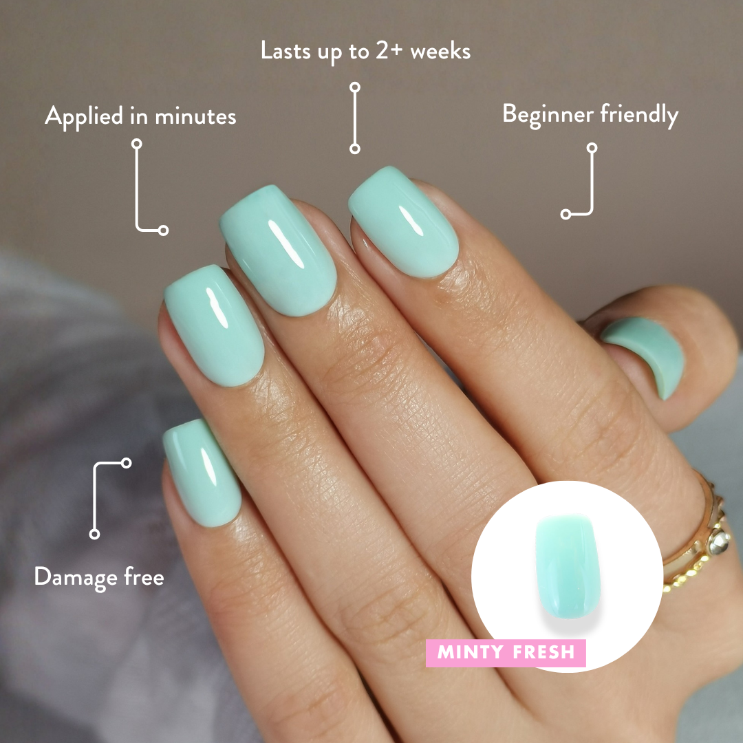 Minty Fresh - Press On Nails