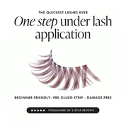 Lazy Girl Pre-Glued Under Lash - Mocha (Brown)