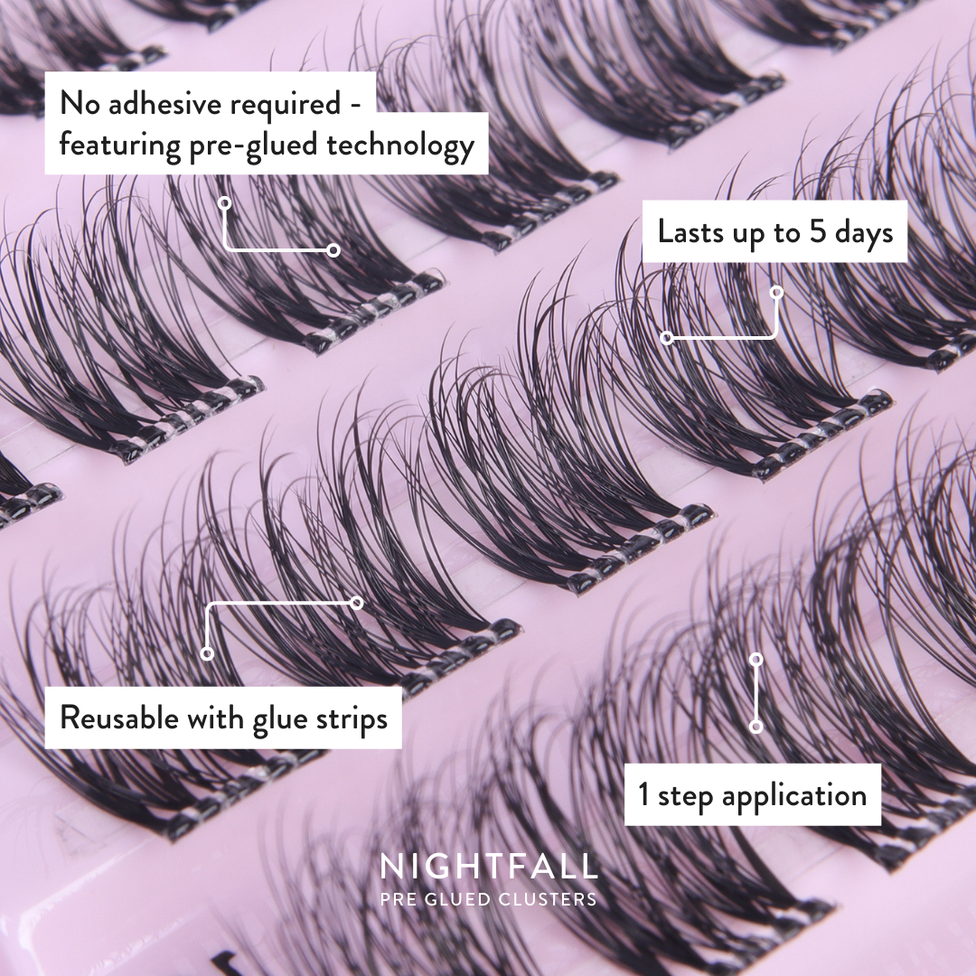 Nightfall - Lazy Girl Pre-Glued Lashes