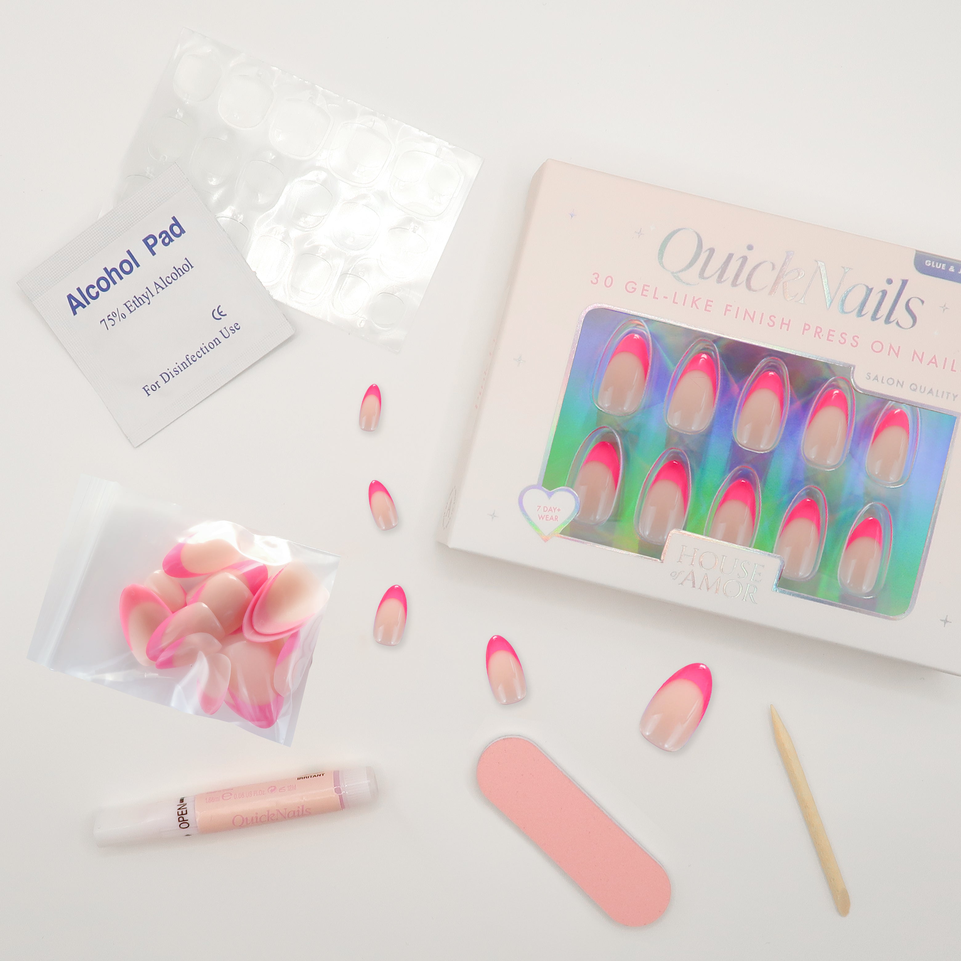 Pink Pop - Press On Nails
