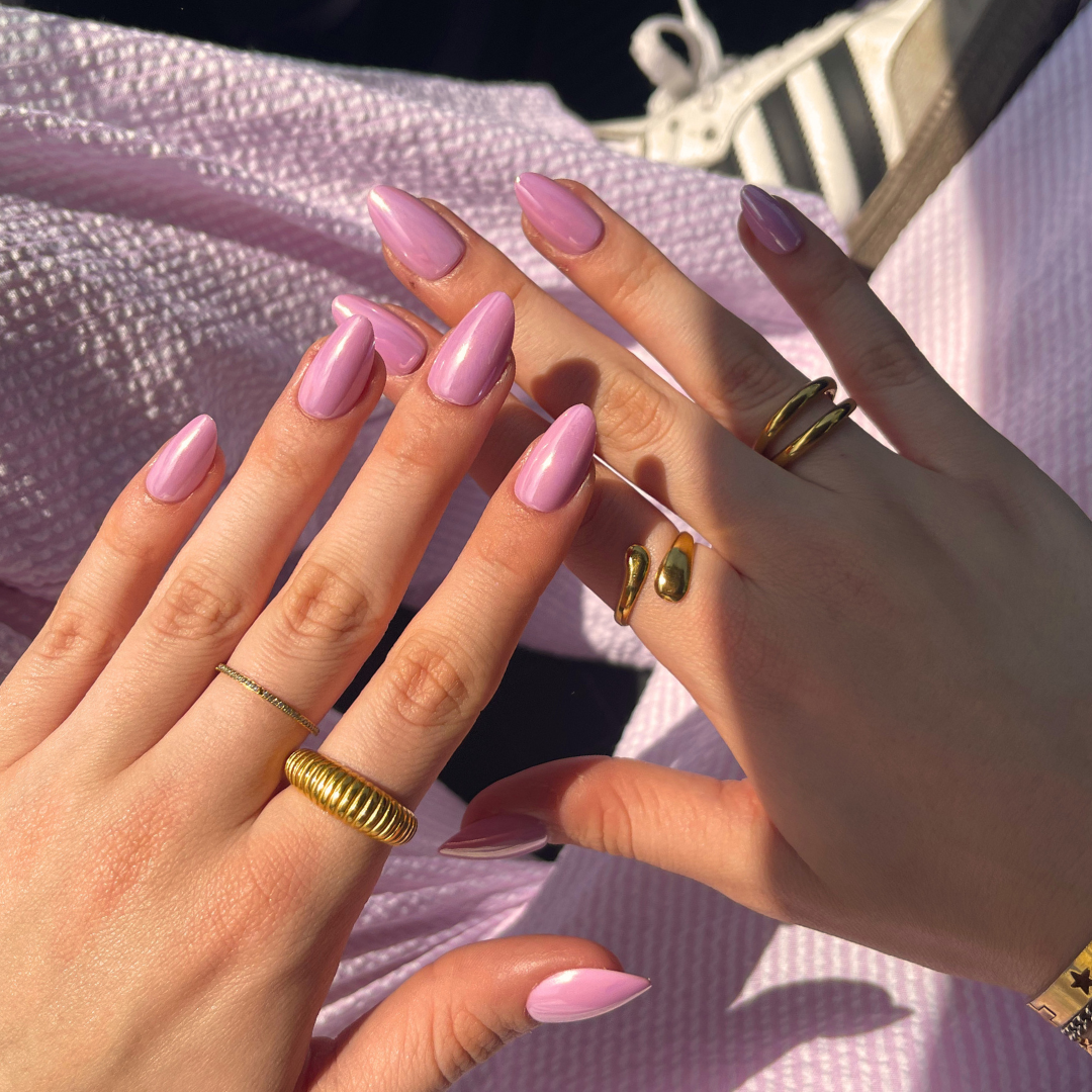 Rose Quartz - Press On Nails