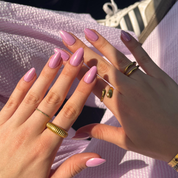 Rose Quartz - Press On Nails