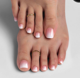 French Ombré - Press On Toe Nails