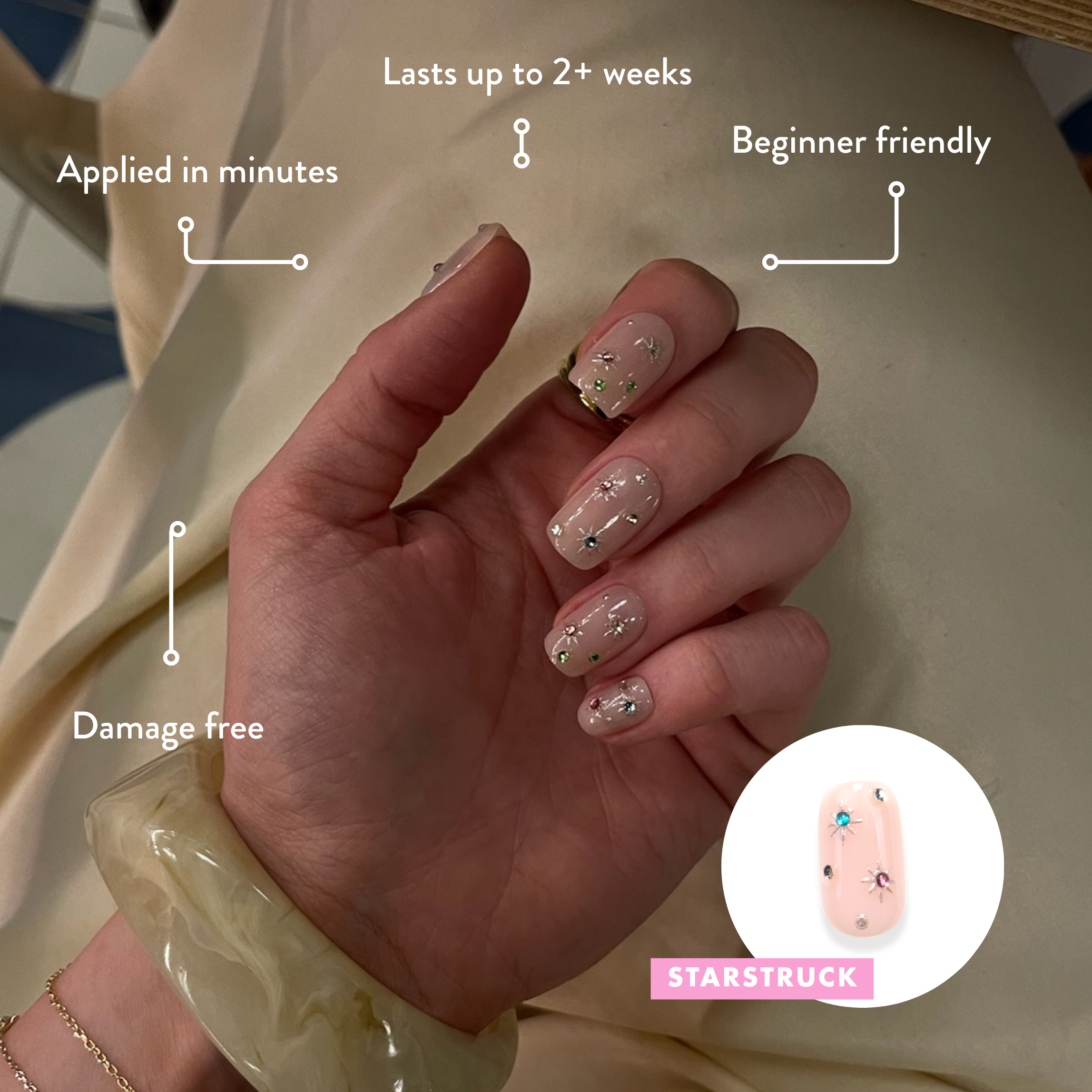 Starstruck - Press On Nails