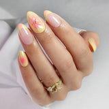 Tequila Sunrise - Press On Nails