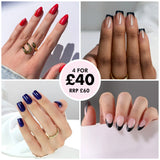 After Dark Edit - 4 x Press On Nails Bundle