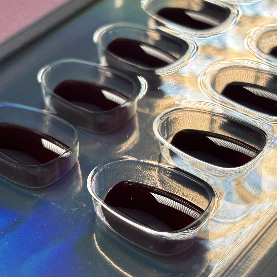 Berry Bliss 'Shortie Collection'- Press On Nails