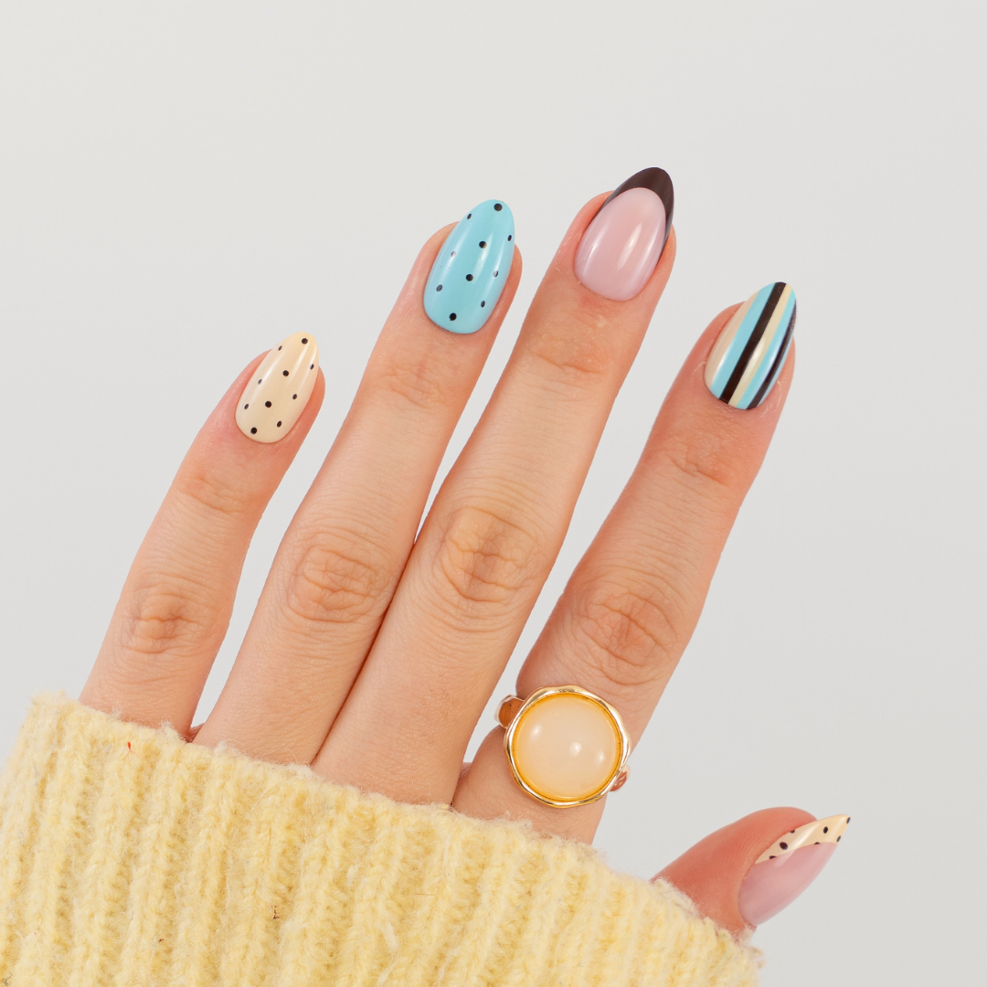 Blueberry Muffin - Press On Nails