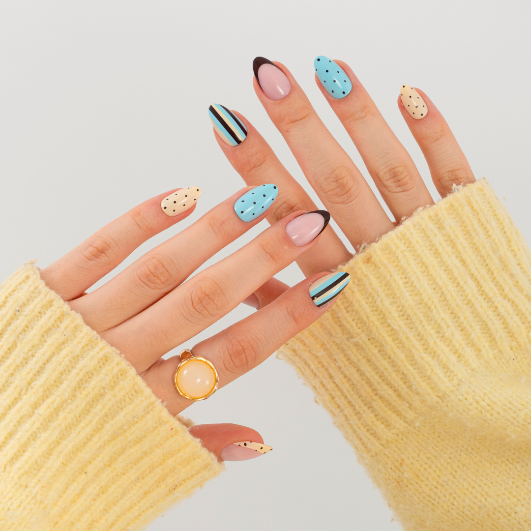 Blueberry Muffin - Press On Nails