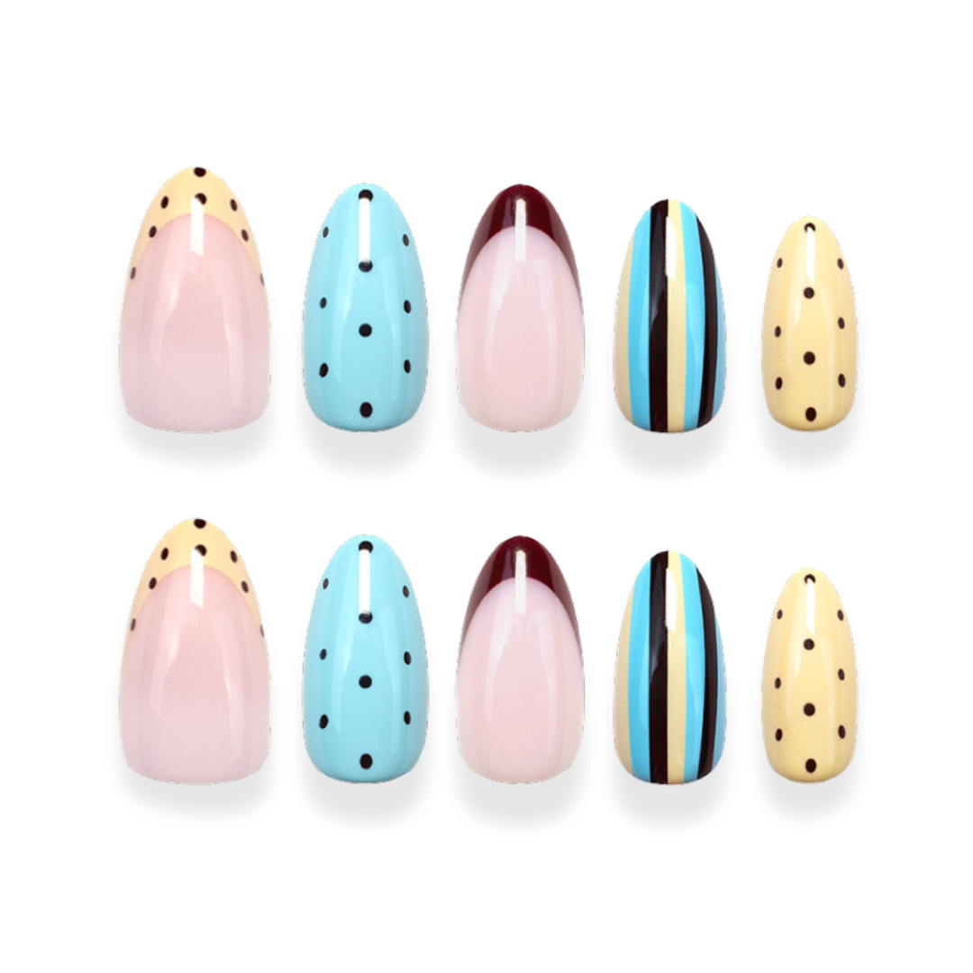 Blueberry Muffin - Press On Nails