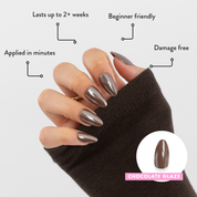 Chocolate Glaze - Press On Nails