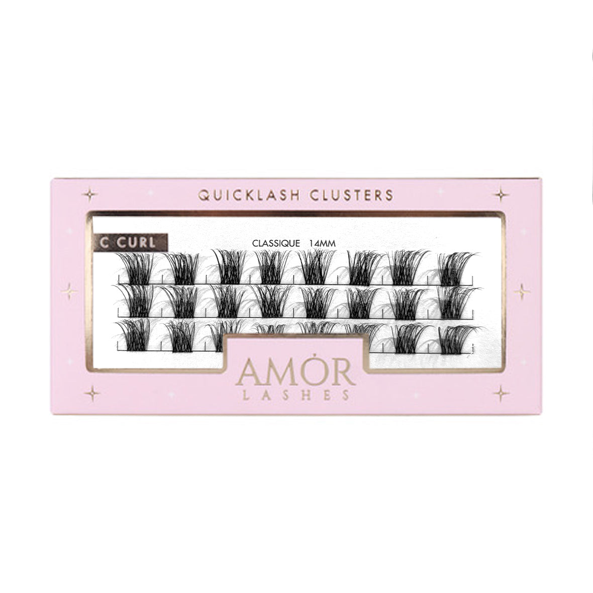 Starter Kit Cluster Lashes - Classique 14mm