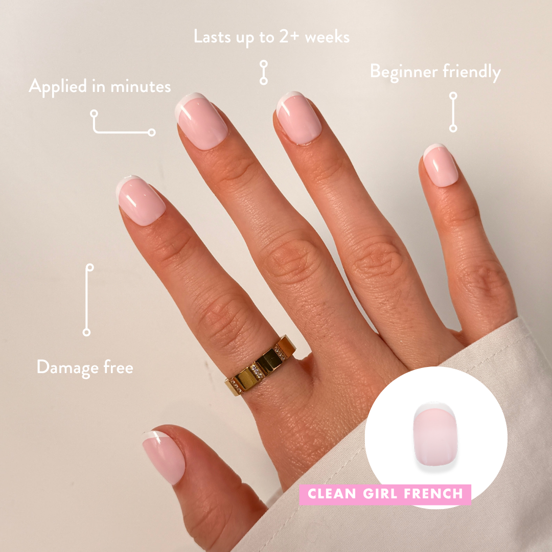 Clean Girl French 'Shortie Collection' - Press On Nails