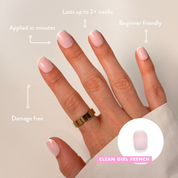 Clean Girl French 'Shortie Collection' - Press On Nails