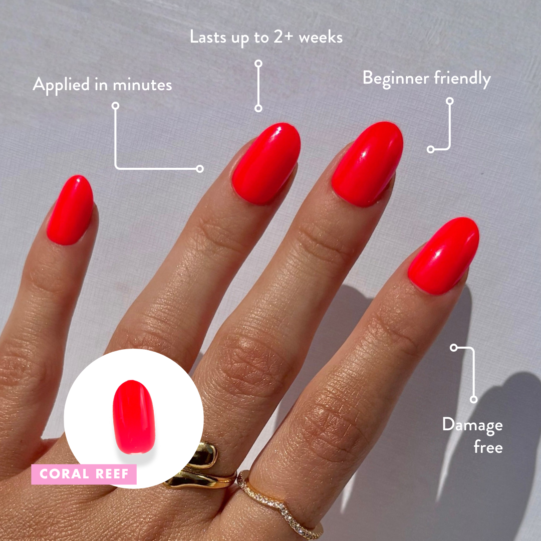 Coral Reef - Press On Nails