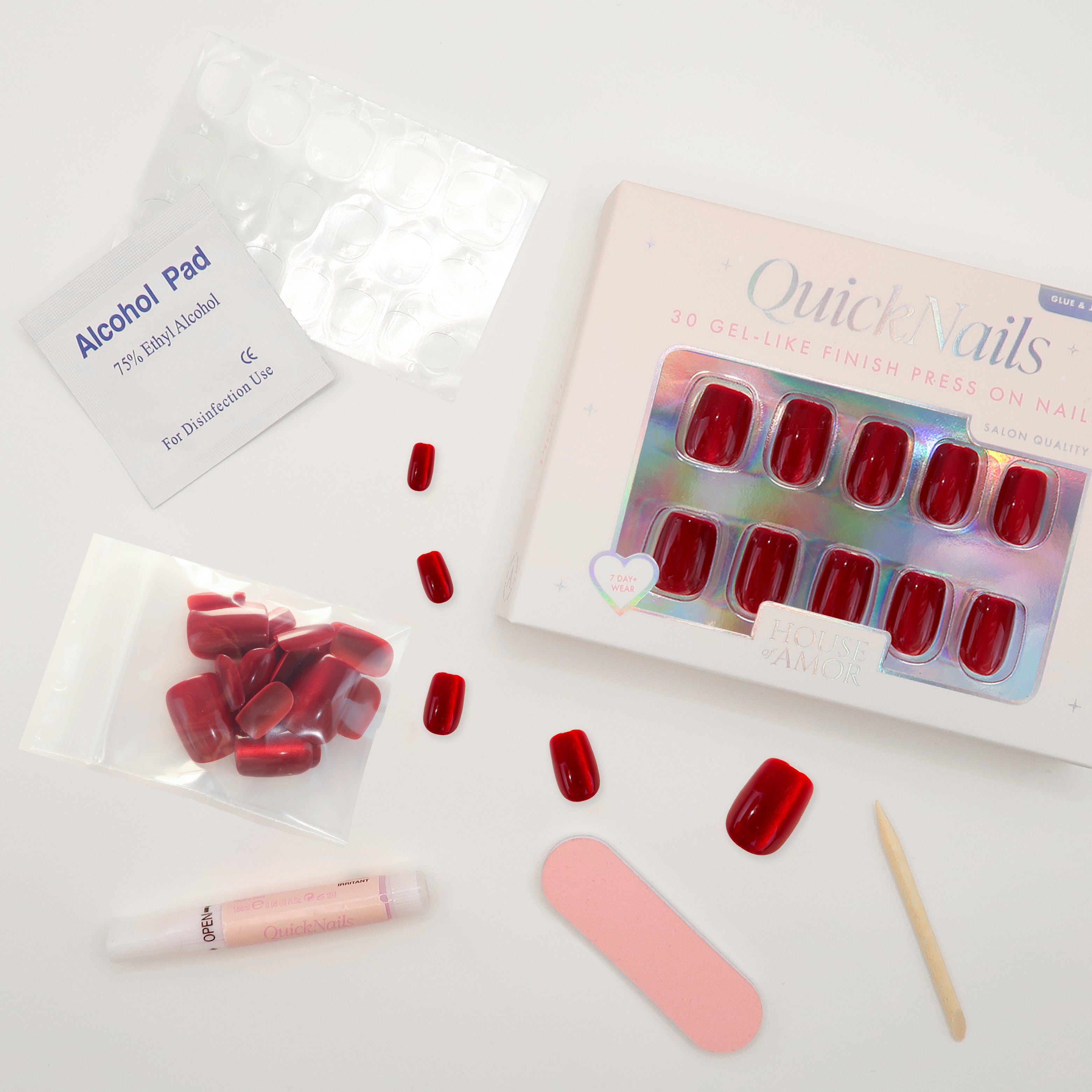 Cranberry Crush - Press On Nails