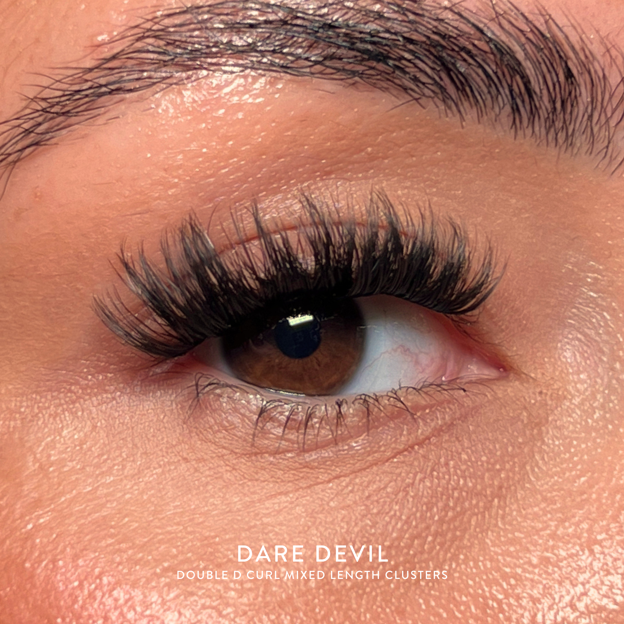 Mixed Length Clusters - Dare Devil DD Curl
