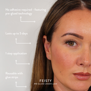 Lazy Girl Pre-Glued Under Lash - Feisty